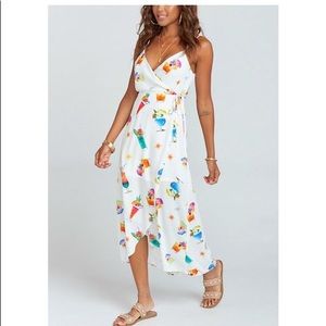 Show Me Your Mumu Meghan wrap dress Island Time